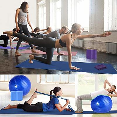 3pcs Yoga Equipment Set Yoga Mat Yoga Blocks Stretching Strap Yoga