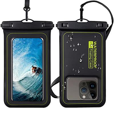 Large Floating Waterproof Phone Pouch [with Sealing Strip], Cell Phone Dry  Bag for iPhone 14 13 12 Pro Max Galaxy S23 All Phones, Universal Float