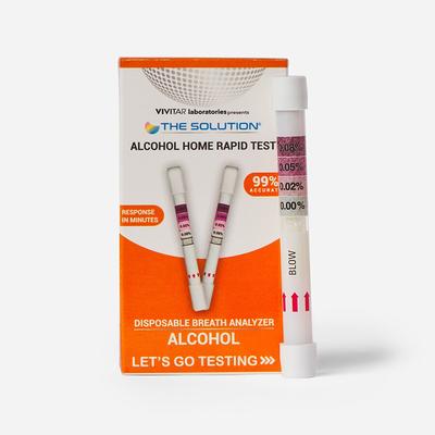 INVBIO [10 Pack] Home Alcohol Saliva Test Strips Kit, Alcohol