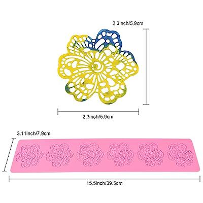 1pc, 3D Silicone Flower Chocolate Mold for DIY Cake Decorating and Baking -  Perfect for Fondant, Candy, and Kitchen Gadgets