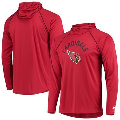 Arizona Cardinals Nike Throwback Raglan Long Sleeve T-Shirt - White/Cardinal