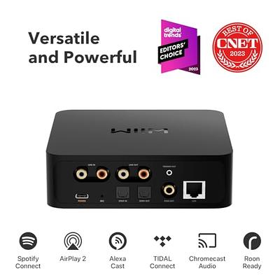 Wiim Pro Wifi Wireless Music Player Audio Streaming Stereo Receiver+Voice  Remote