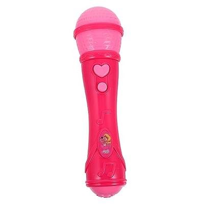 Enfants Lip-synch Props Simulation Fake Microphone Modèle Répétition Jouet  Rose