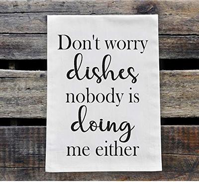 I Do Not Carrot At All Kitchen Towel - Funny Decor Hand Dish Towels With  Sayings Gifts Graphic - Yahoo Shopping