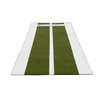 Clay 3 Feet x 10 Feet Synthetic Turf Softball Pitching Mat with Rubber and  Case