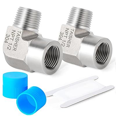 Stainless Steel Pipe Fitting, Elbow, 1/2 in. Female NPT