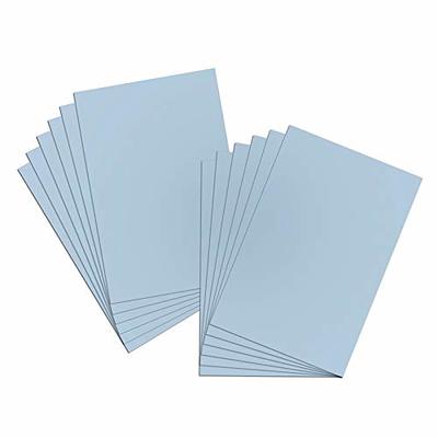 100 Pcs Poster Board 10 Assorted Color Blank Graphic Display Board