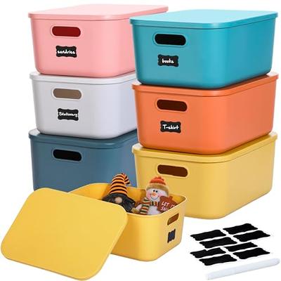 Teacher Created Resources Teal Confetti Large Plastic Storage Bin