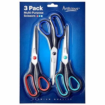 8in Blue All-Purpose Scissors