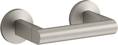 Signature Hardware 447223 Greyfield Toilet Paper Holder Brushed Nickel