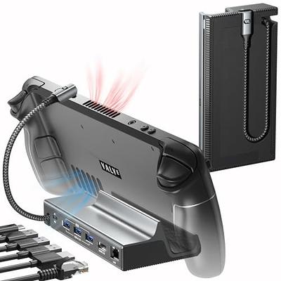 For ROG Ally Dock Console Hub 4K 60Hz USB C Docking Station Gigabit  Ethernet 1000Mbps Dock Stand Type C USB 3.0 2.0 PD 100W