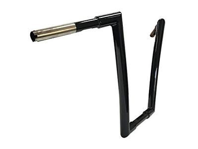 Dominator Industries 1 1/4 Inch Miter Cut Ape Hanger Bars, 12 Inch Rise, Gloss  Black Compatible With 1996-2022 Dyna, Softail, Sportster and 1998-2013 Road  Glide - Yahoo Shopping