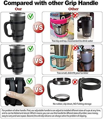 Tumbler Handle Fits for 30 OZ YETI Rambler,Rtic Mug-Previously  Design,Sic,OZARK TRAIL & More Tumbler…See more Tumbler Handle Fits for 30  OZ YETI