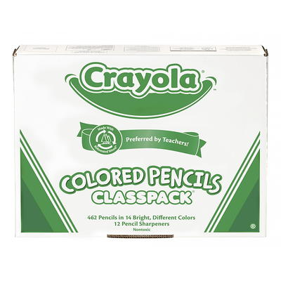 Crayola Erasable Colored Pencils, Assorted Colors ,10/Box (68-4410)