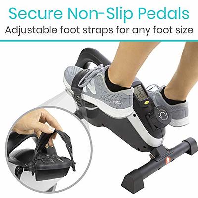 YOSUDA Under Desk Bike Pedal Exerciser for Home/Office Workout - Magnetic  Mini Exercise Bike for Arm/Leg Exercise