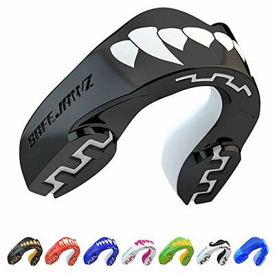 4 Set Sport Protège-dents Adultes Gum Shield Protège-dents Étui portable  Rugby Hockey Boxe Junior Judo Karaté Morsure Moulable Lacrosse Football MMA