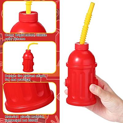 Vibrant Christmas Ornament Shaped Plastic Cup with Straw, 12 oz