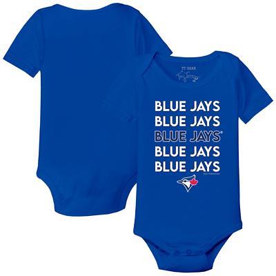 Toronto Blue Jays Tiny Turnip Infant Baseball Love Raglan 3/4