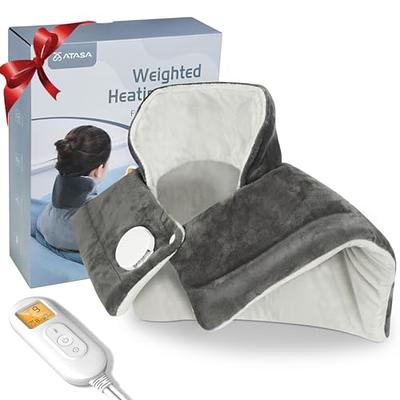 Comfheat USB Neck Heating Pad with Vibration Heated Neck Wrap for