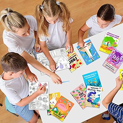 Bundle of 8 Coloring Books for Kids Ages 4-8 Activity books Games