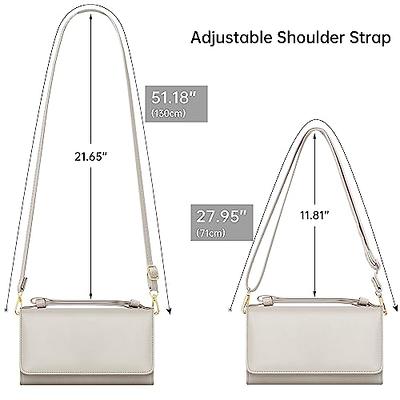 RONSIN Small Crossbody Bag Cell Phone Purse for Women, Mini Messenger  Shoulder Bag Zip Around Wallet Purse with Credit Card Slots, Dark Grey -  Yahoo Shopping