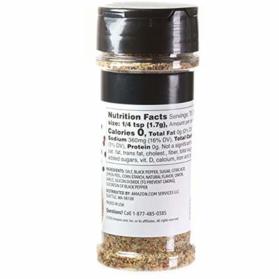 Brand - Happy Belly Lemon Pepper Seasoning Salt, 4.5 Oz