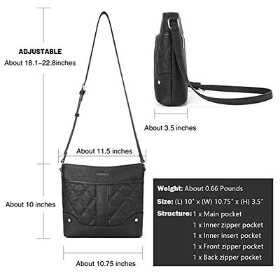 CHOLISS Small Crossbody Purses for Women, Leather Cell Phone Crossbody Bags, Mini Travel Purse with Adjustable Strap