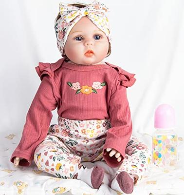 Reborn Doll Clothes 22 inch Girl Outfits 4pcs Set for 22-24 inch Newborn  Reborn Baby Doll Accessories Matching Clothing - Yahoo Shopping