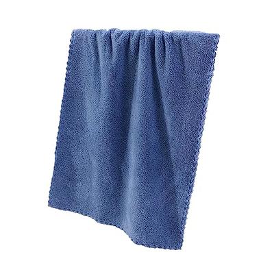 QUBA LINEN Bamboo Cotton Bath Towels-27x54inch - 6 Pack Shower Towels -  Light Weight, Ultra Absorbent Towels for Bathroom (Multi Color)