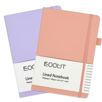 EOOUT Spiral Notebook 3 Pack Journals for Women, 6X 8.5