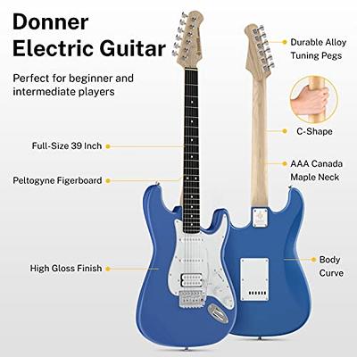 Donner DST-100T 39 Inch Electric Guitar Beginner Kit Solid Body