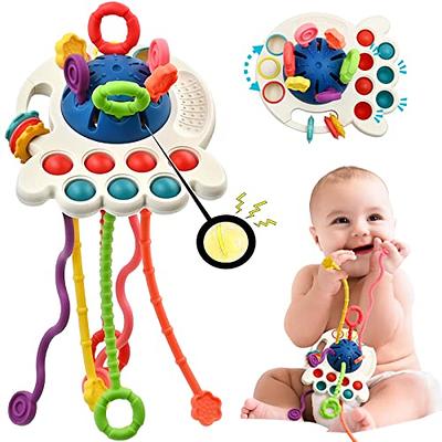 AiTuiTui Sensory Montessori Baby Toys 6 to 12 Months, Toddler Travel Toys  for 1 2 Year Old Boy Girl Birthday Gifts, Soft Pull String Fidget  Educational Learning Bath Toys for 9 10 18 Months Infant - Yahoo Shopping