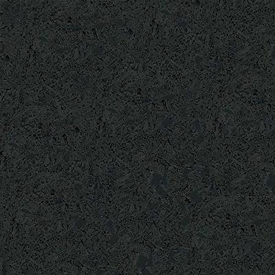 American Floor Mats 3/8in (9mm) Thick Solid Black 4' x 6' Heavy Duty Rubber  Rolls, Protective Exercise Mats, Home Gym Rubber Flooring