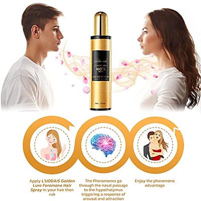 L'UODAIS Golden Lure Feromone Hair Spray, Golden Lure Pheromone