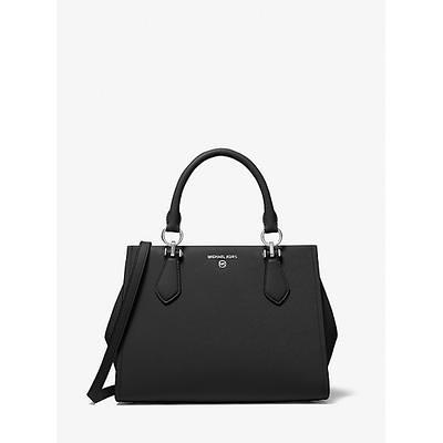 Marilyn Medium Saffiano Leather Satchel