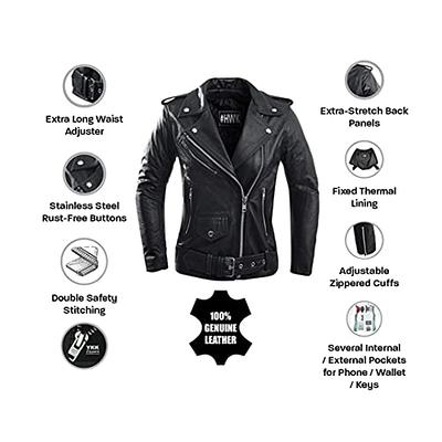 Men's Enduro Leather Riding Jacket