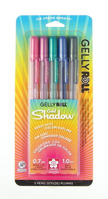 Sakura Gelly Roll Metallic Medium Point Pens - Assorted Colors - 10 pack