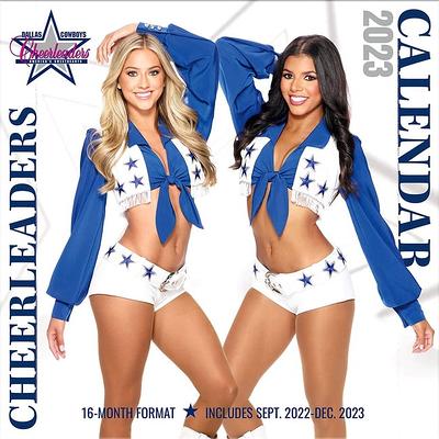 Dallas Cowboys Cheerleaders 2023 16 Month Daily Box Desk Calendar NEW