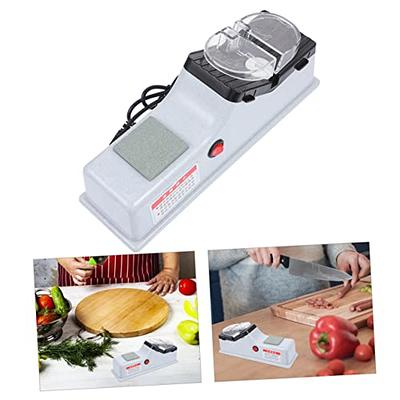 LeTkingok 100-240V Multifunctional Mini Electric Belt Sander, DIY Polishing  Sharpening Machine Grinding Wheel Fixed Angle Knife Sharpener