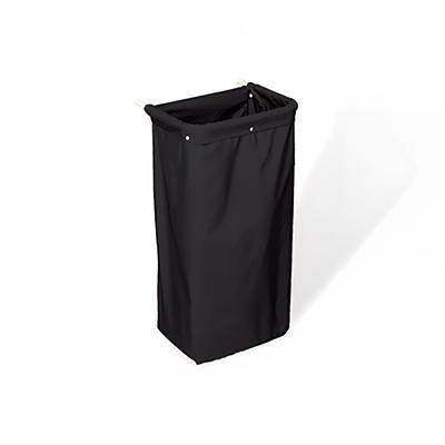 Black Linen Housekeeping Accessory Bag