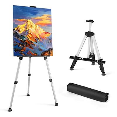 MEEDEN 12 Pack 20 Inch Tabletop Easels, Beech Wood Display Easel, Easel  Stand for Painting,Tripod, Painting Party Easel, Kids Student Desktop Easel