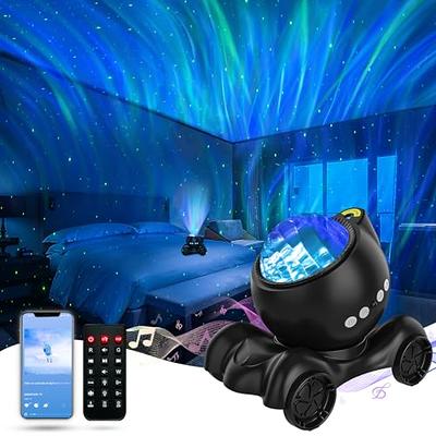 LED Galaxy Projector Star Night Light with Bluetooth Speaker Aurora  Projector Lamp for Kids Bedroom Home Decor Gift Nightlights