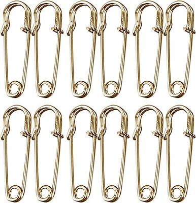 Bulk Safety Pins Stainless Steel for Clothing, Quilting or Crafting 50/pack
