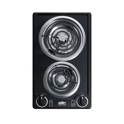 Summit SINC2B120 120V 2-Burner Induction Cooktop