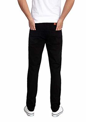  Hulpvktsgiq Men's Regular Fit Stacked Jeans Patch