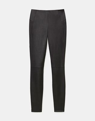 Silky Stretch Nappa Leather Mercer Pant