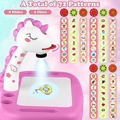 Hoarosall Drawing Projector,Arts and Crafts for Kids,Include Drawing Board  with Music,Color Pens,Pencils,Crayons,Scrapbook,Sticker Book,Unicorn  Stickers,Stamps,Toy for Girls & Boys 3+ Year Old - Yahoo Shopping