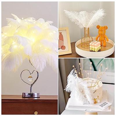 iHUFeather 10pcs White Ostrich Feathers Natural Bulk 14-16Inch 40-45cm for  Wedding Party Centerpieces Easter Gatsby and Home Decorate Ostrich Feathers  - Yahoo Shopping