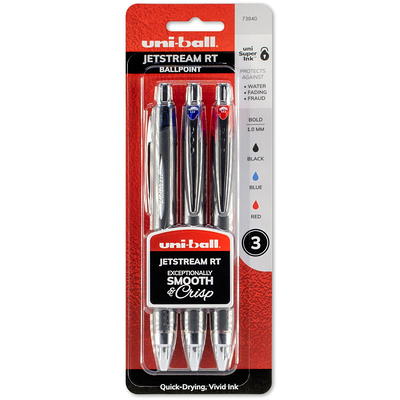 uniball 207 Impact Retractable Gel Pens, Bold Point, 1.0mm, Red