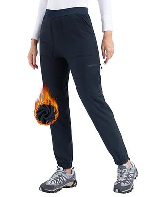  JMIERR Men Fleece Lined Sweatpants Tapered Track